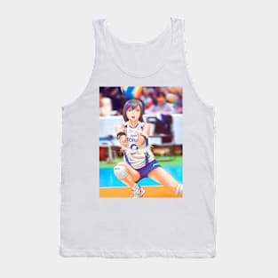 Volleyball anime girl playing Tank Top